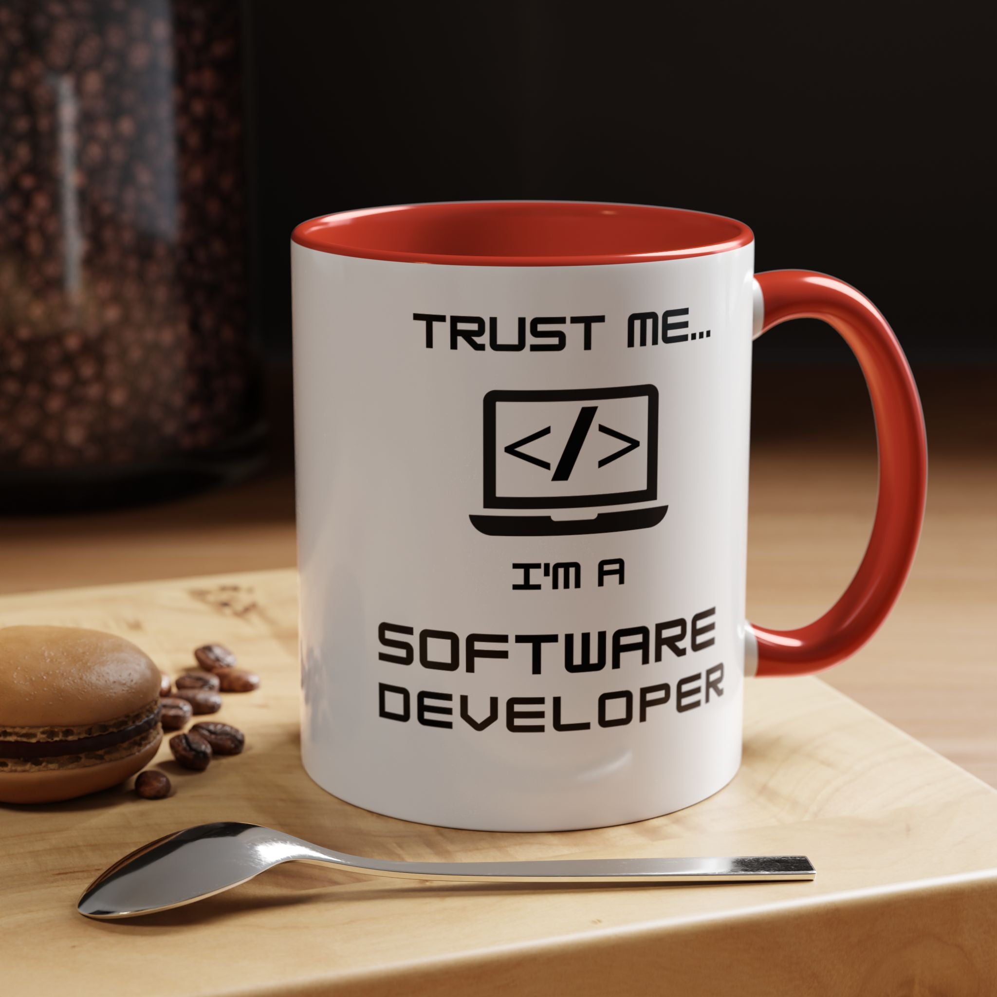 Trust Me I m a Software Developer | Funny Coffee Mug, Sarcastic Tea Cup, Unique Gift Idea
