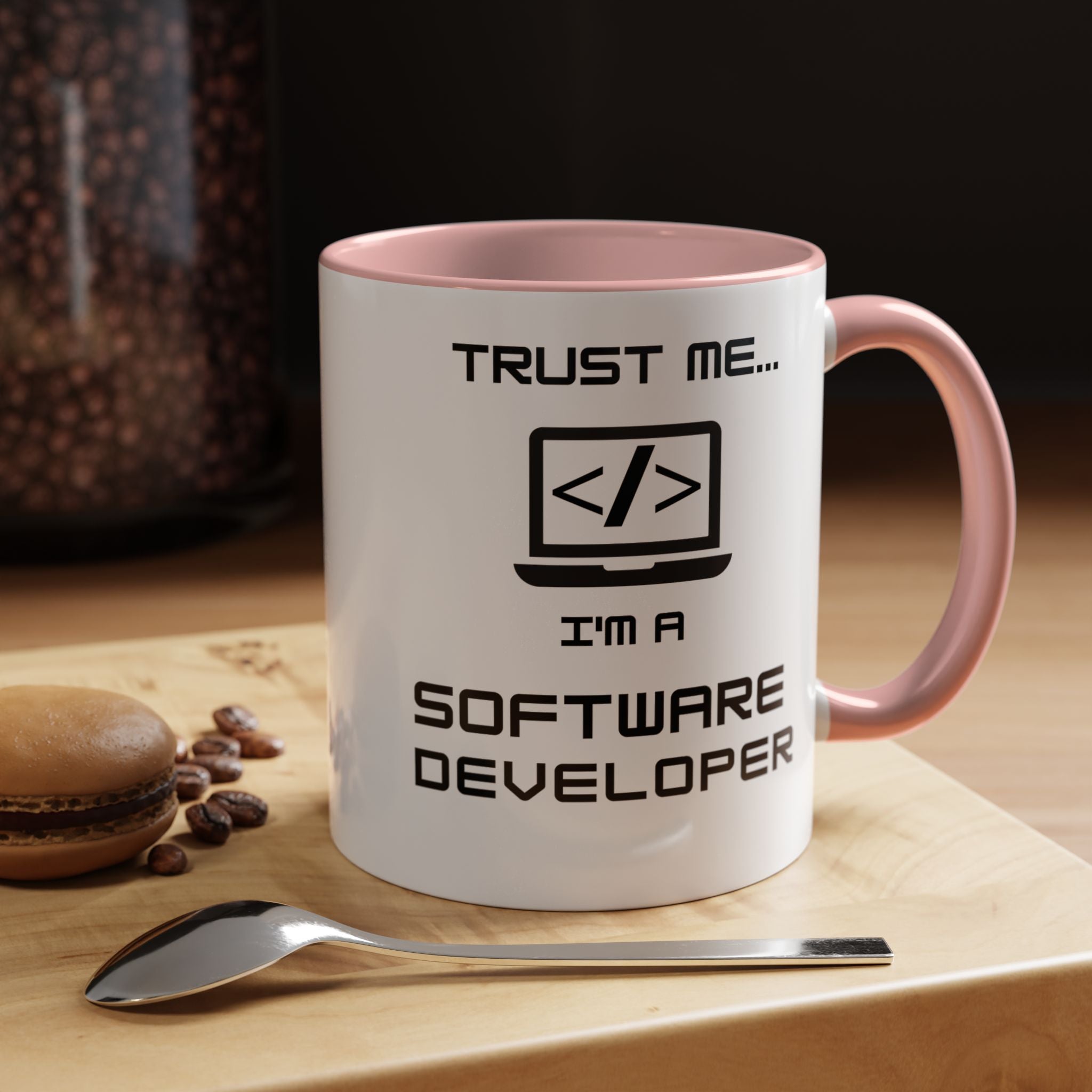 Trust Me I m a Software Developer | Funny Coffee Mug, Sarcastic Tea Cup, Unique Gift Idea