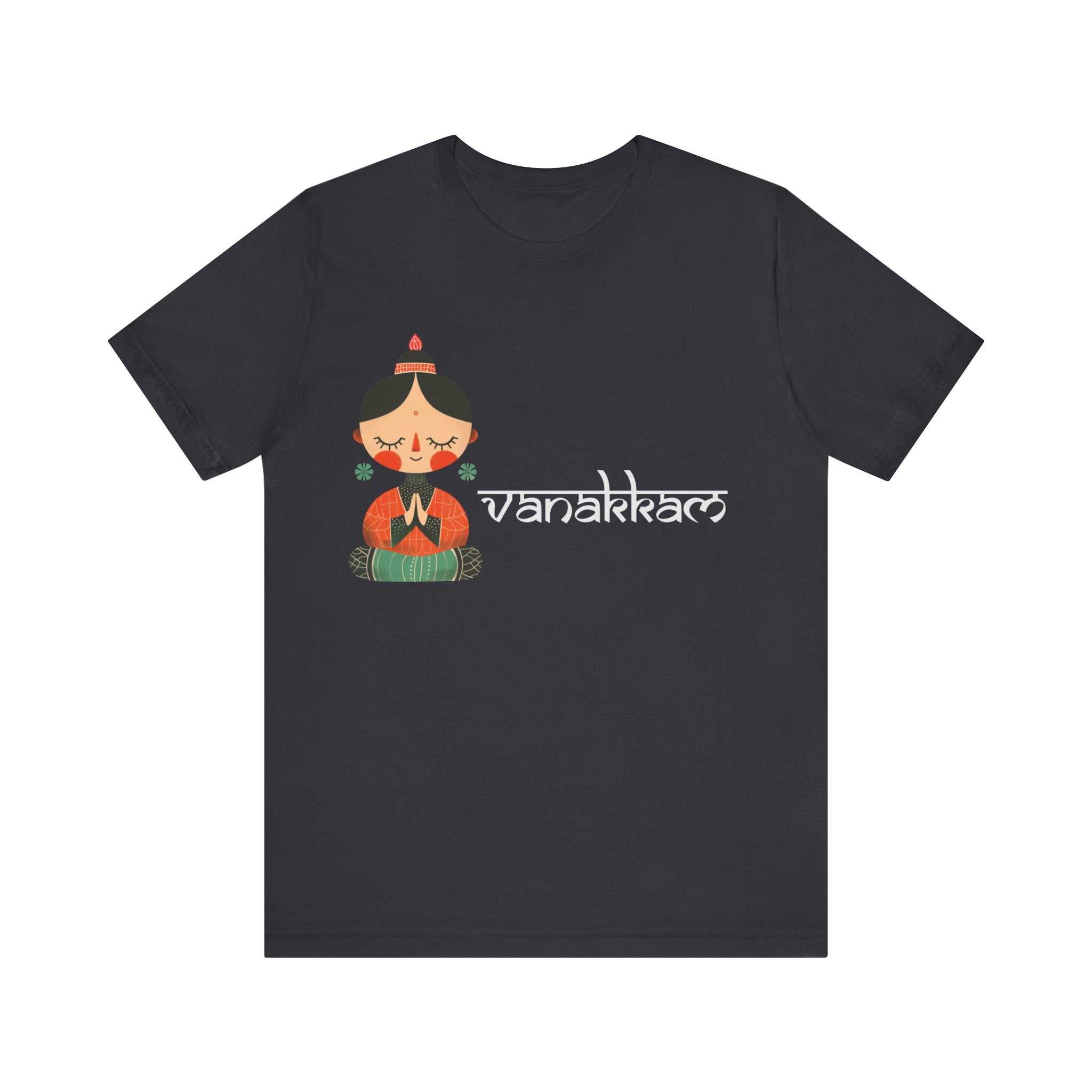 Vanakkam Desi Greeting Jersey Personalized Funny T-Shirt