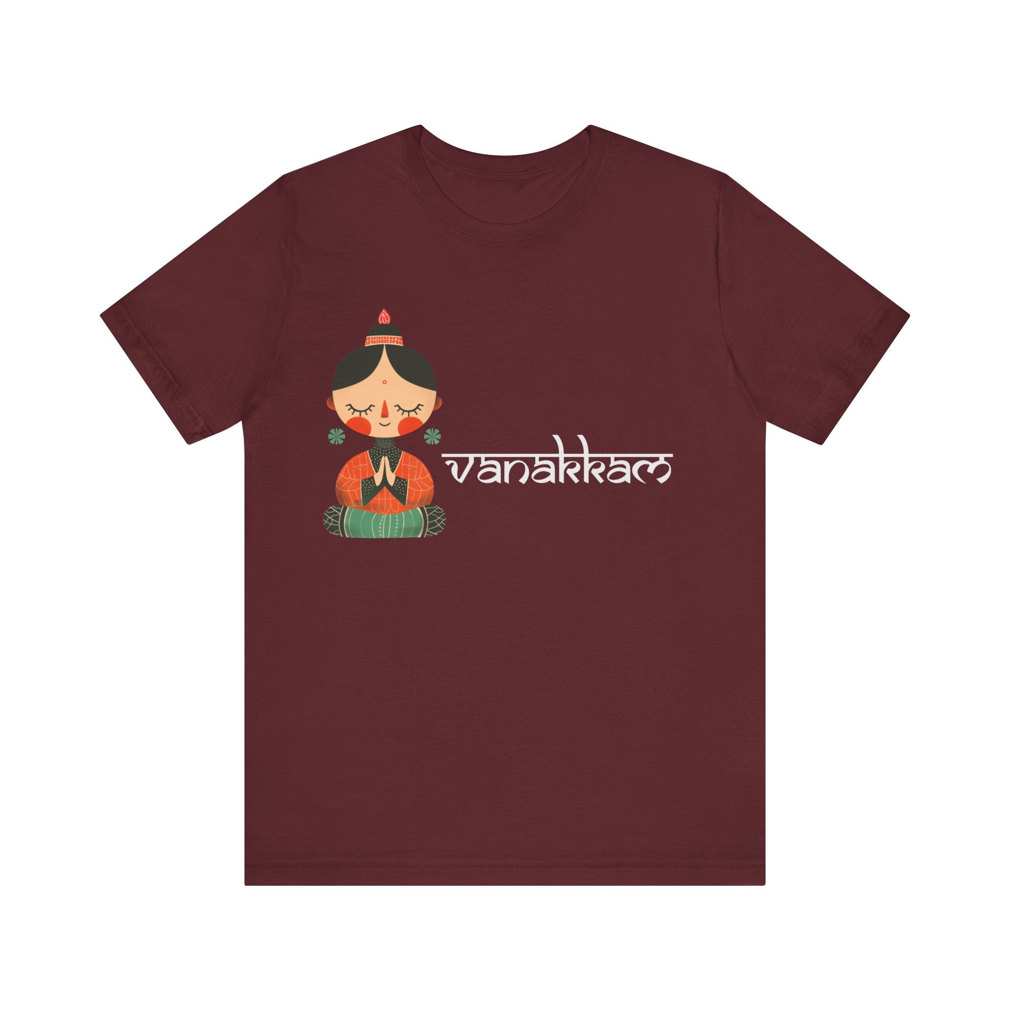 Vanakkam Desi Greeting Jersey Personalized Funny T-Shirt