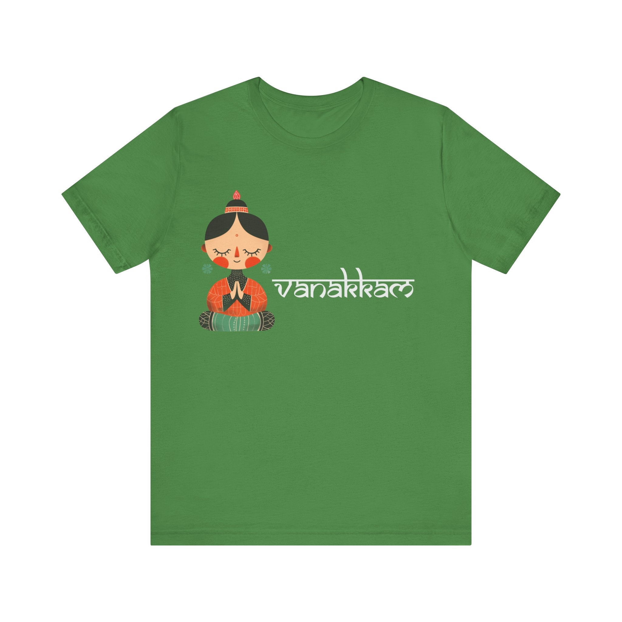 Vanakkam Desi Greeting Jersey Personalized Funny T-Shirt