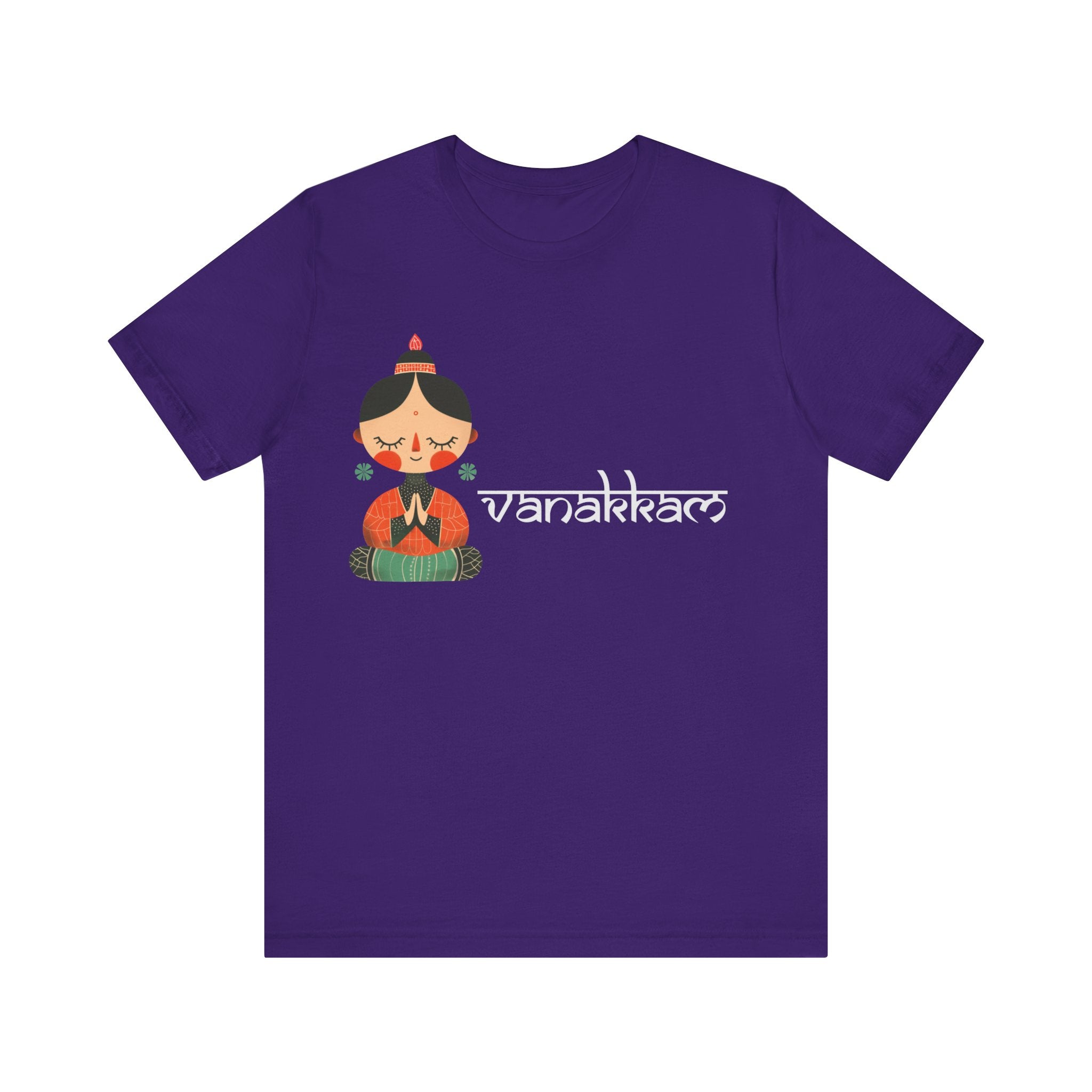 Vanakkam Desi Greeting Jersey Personalized Funny T-Shirt