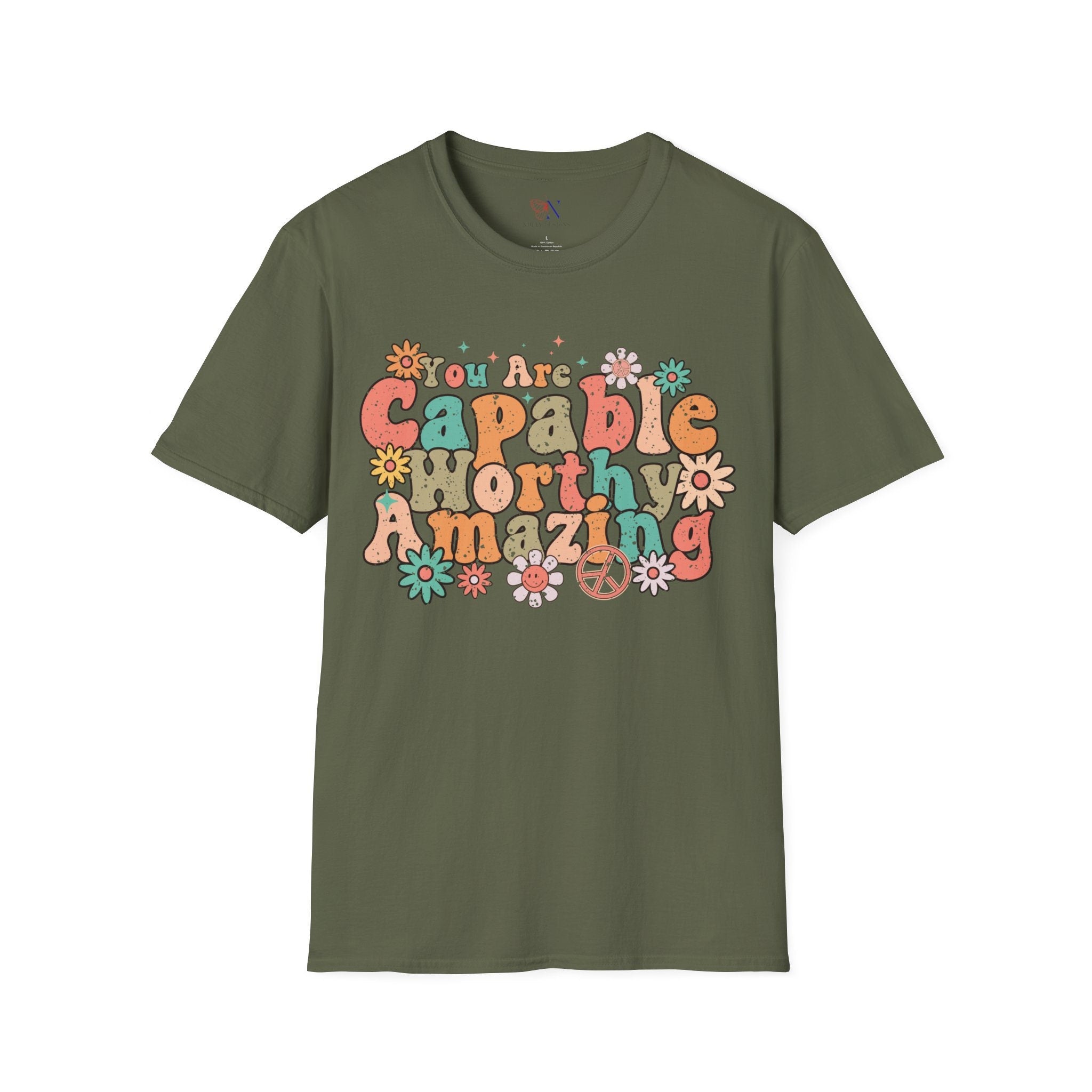 You Are Capable Worthy Amazing Encouraging Happy Positive Sayings G...